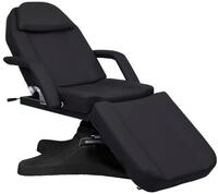 vidaXL Massageliege Massagetisch Schwarz 180x62x(86,5-118) cm