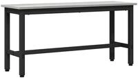 vidaXL Essbank Esstischbank Graues Sonoma 100 x 32,5 x 48,5 cm (1-St)