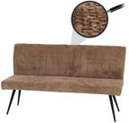 MCW Sitzbank MCW-K16-C, Moderner Chenille Stoffbezug