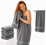 Komfortec Badet&uuml;cher 100% Baumwolle, 470 g/m&sup2;, Frottee (4-St), Handt&uuml;cher 70x140