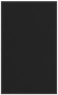 vidaXL Fu&szlig;matte Fu&szlig;matte Schwarz 90x150 cm, Rechteckig