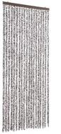 vidaXL Insektenschutz-Vorhang, Fliegenvorhang Braun und Beige 56x200 cm Chenille