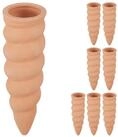 relaxdays Bew&auml;sserungssystem Tonkegel Bew&auml;sserung 8er Set, (8-tlg)