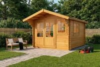 Alpholz Gartenhaus Holz Gabriel 300 x 400 cm, BxT: 338x467 cm, in Impr&auml;gniert