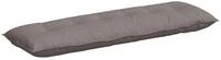 vidaXL R&uuml;ckenkissen R&uuml;ckenkissen Taupe 160 x 19 x 50 cm Stoff, 1-tlg.