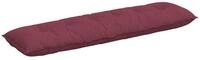 vidaXL R&uuml;ckenkissen R&uuml;ckenkissen Weinrot 180 x 19 x 50 cm Stoff, 1-tlg.