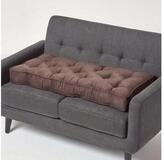 Homescapes Sitzkissen Sofa-Auflage 100 x 48 cm mit Veloursbezug &ndash; dickes Sitzkissen