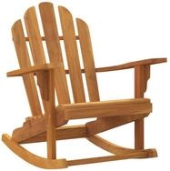 vidaXL Gartenstuhl Adirondack-Schaukelstuhl 79x100x103 cm Massivholz (1 St)