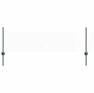 vidaXL Gartenzaun Sechseckiger Zaun mit Pfosten 100 x 0,5 m Gr&uuml;n Netz, (1-St)