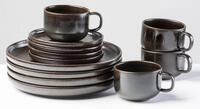 Gipfelst&uuml;ck Kaffeeservice Glockenklang (12-tlg), 4 Personen, Steinzeug,
