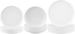 Geschirr-Set SELTMANN WEIDEN "Teller-Set Sento Home 18er Set wei&szlig;", wei&szlig;, 18,