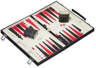 relaxdays Spielesammlung Backgammon Koffer