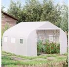 Outsunny Foliengew&auml;chshaus Tomatenhaus mit UV-Schutz, Mesh-Fenster, f&uuml;r Garten,