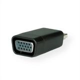 VALUE HDMI-VGA Adapter, HDMI ST / VGA BU Audio- & Video-Adapter HDMI Typ A M&auml;nnlich