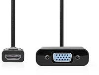 Nedis CCGB34900BK02 HDMI-Kabel, HDMI -Adapter, HDMI -Adapter, HDMI, VGA, 3.5 mm