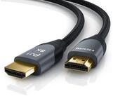 Primewire HDMI-Kabel, 2.1, HDMI Typ A (200 cm), 8K, Premium, Nylonummantelung, 7680 x