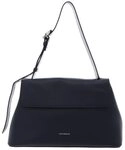 COCCINELLE Schultertasche Shoulder Bag Grained Leather, aus echtem Rindsleder