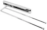 Kesseb&ouml;hmer Handtuchhalter Handtuchauszug Handtuchstange Chrom poliert, 2-armig