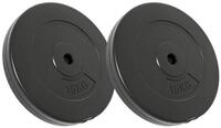 vidaXL Hantelscheiben, 2 Stk. 30 kg Zement