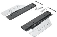 Hettich Teleskop-Vollauszug Hettich &Ouml;ffnungssystem Push to open Silent, 10 kg, links