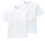 Schiesser T-Shirt Essentials (2er-Pack) mit Rundhalsausschnitt, mit kurzen &Auml;rmeln