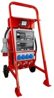 Doktorvolt Baustromverteiler mit St&auml;nder eXT S/FI SET 1x 32A 2x16A 4x230V