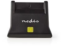 Nedis Speicherkartenleser CRDRU2SM3BK, USB 2.0, Smart Card (ID), designed for