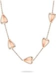Liebeskind Berlin Kette mit Anh&auml;nger Metal Heart, Herz
