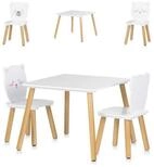 Chipolino Kindersitzgruppe Kinder Tischset Tiermotiv, Tisch 2 St&uuml;hle, Holz,