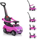 Moni Rutscher Rutschauto 2 in 1 Rider 308, Rutscher mit Griff, Lehne, B&uuml;gel,