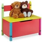 relaxdays Truhenbank Kindersitzbank mit Stauraum