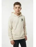 Name It Kapuzensweatshirt NKMKEMUEL LS SWE WH BRU BOX PS NOOS Baumwollmischung,