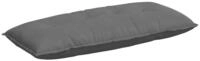 vidaXL R&uuml;ckenkissen R&uuml;ckenkissen Dunkelgrau 120 x 50 cm Mikrofaserstoff, 1-tlg.
