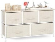 relaxdays Standregal Regalsystem verschiedene Varianten beige, E