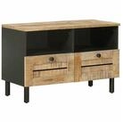 vidaXL TV-Schrank 70 x 33 x 46 cm Stauraumschr&auml;nke Natur 70x33x46 cm Massivholz