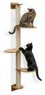 eyepower Kratzbaum zur Wandmontage-175 cm Wandkratzbaum f&uuml;r Katzen mit 3 Bambus