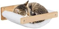 relaxdays Katzen-H&auml;ngematte Katzenh&auml;ngematte Wand, Polyester