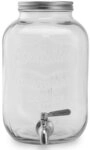 ECHTWERK Getr&auml;nkespender Dispenser aus Glas, Fassungsverm&ouml;gen 5 Liter,