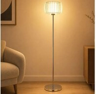 GLOBO LIGHTING LED Stehlampe, Leuchtmittel inklusive, Warmwei&szlig;, LED Stehleuchte