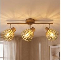 GLOBO LIGHTING Deckenspot, Leuchtmittel inklusive, Warmwei&szlig;, Deckenleuchte Metall