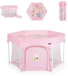Cangaroo Laufstall Laufstall Playbox klappbar, Matratze Tragetasche &Ouml;ffnung