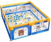 ecosa Laufgitter EO-5070 (Packung), Tolles Teddyb&auml;ren Raumschiff Design 180x200x100