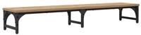 vidaXL Monitor-Halterung Monitor Halterung Artisan-Eiche 105 x 23 x 15,5 cm, (1-tlg)