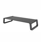 SVITA Schreibtischaufsatz ANSAN, Monitorst&auml;nder, Monitorerh&ouml;hung, Glas, Schwarz