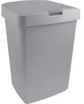 Sunware M&uuml;lleimer Sunware Klappdeckel-Abfalleimer Delta 50 l, grau grau