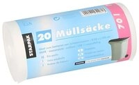 PAPSTAR M&uuml;llbeutel M&uuml;lls&auml;cke, HDPE 70 l 100 cm x 58 cm transparent 23 my 500 Stk