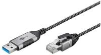 Goobay goobay Ethernet-Adapterkabel USB-A 3.2 Gen1 > Computer-Kabel