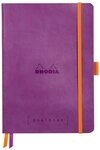 EXACOMPTA Einsteck-Fotoalbum Goalbook A5 120 Bl 90g wei&szlig;, Dot/punktkariert Violett
