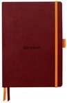Rhodia Einsteck-Fotoalbum Goalbook A5 120 Bl elfenbein 90g, Dot/punktkariert Weinrot