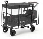 Sekey Bollerwagen Regenschutz Regenschutzh&uuml;lle f&uuml;r Faltbarer Bollerwagen mit Dach,